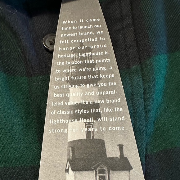 Men’s Lands’ End Flannel Shirt XL NWT - Picture 4 of 6